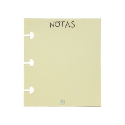 Hojas MINI Notas Fondo Lima