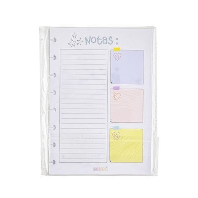 Hojas Notas de colores MIDI