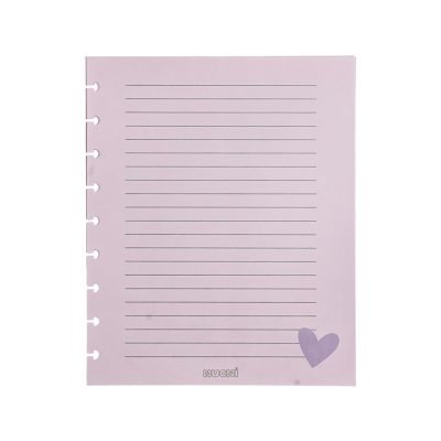 Hojas rayadas fondo rosa MAXI