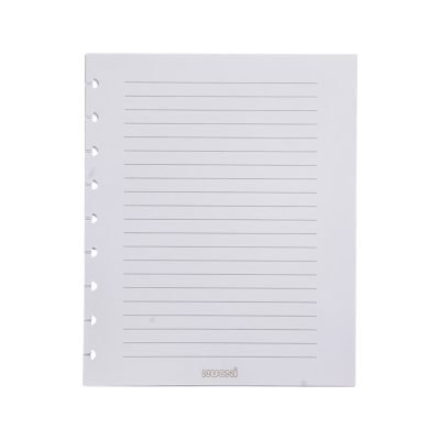 Hojas rayadas fondo blanco MAXI