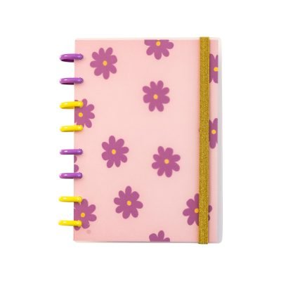 AGENDA Florecitas Pop | Discos Lila - Amarillos