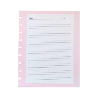 HOJAS RAYADAS MARCO LILA MAXI