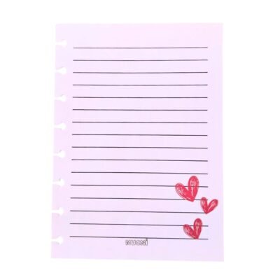 Hojas rayadas fondo rosa MIDI